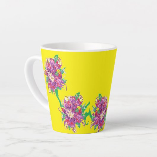 Latte kleine Mok assiatic Lily (Linkerhoek)