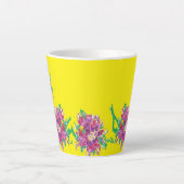 Latte kleine Mok assiatic Lily (Voorkant)