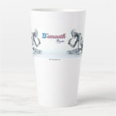 Latte koffie mokken en kopjes (Voorkant)