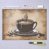 Latte koffiekopjes / decoupage tissuepapier (Craft)