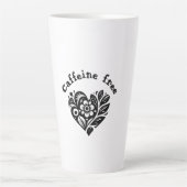 Latte La tasse sans caféine (Devant)