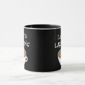 Latte Larry's Funny Coffee Mok (Midden)