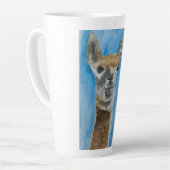 Latte Llama sur la tasse (Angle gauche)