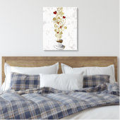 Latte Love Canvas Afdruk (Insitu (Slaapkamer))