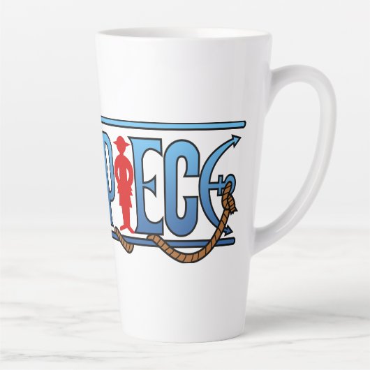 Latte lunettes , tasse (Droite)