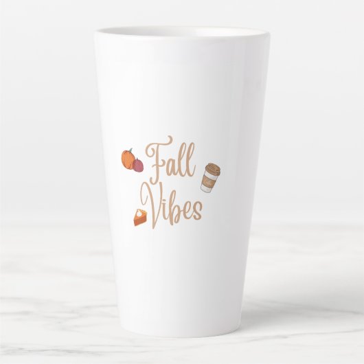 Latte Mignonne tasse de chute (Devant)