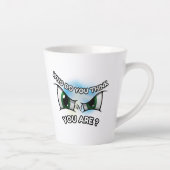 Latte Mok 12oz: Wie denk je (Rechts)