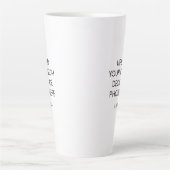 Latte mok 17oz. (Voorkant)
