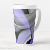 Latte Mok Abstracte Home Trend Lavendel Violet (Rechterhoek)