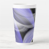 Latte Mok Abstracte Home Trend Lavendel Violet (Voorkant)