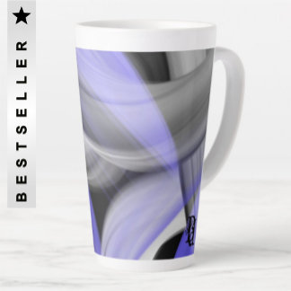 Latte Mok Abstracte Home Trend Lavendel Violet