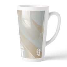 Latte mok abstracte huishoudtrend Sandy Tornado