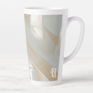 Latte mok abstracte huishoudtrend Sandy Tornado