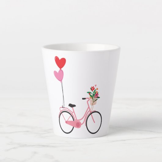 Latte Mok - Fiets (Voorkant)