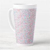 Latte mok | Groot | Abstract | Pastel | Modern (Linkerhoek)