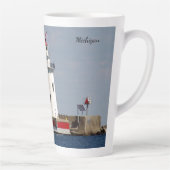Latte mok Harbor Beach Lighthouse (Rechts)