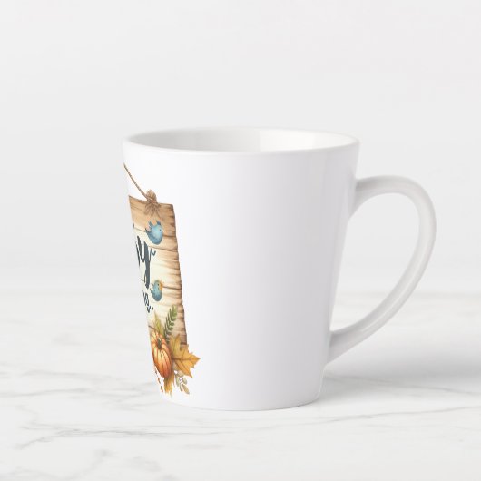 Latte Mok-Herfst Baby shower Koffie Mok (Rechts)