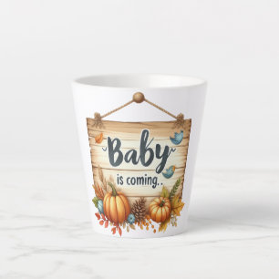 Latte Mok-Herfst Baby shower Koffie Mok