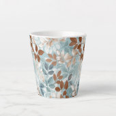 Latte Mok herfstbladeren (Voorkant)