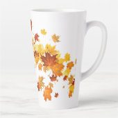 Latte Mok met falletbladeren (Rechts)