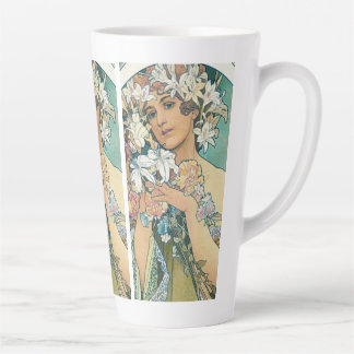 LATTE MOK MET MUCHA PRINT