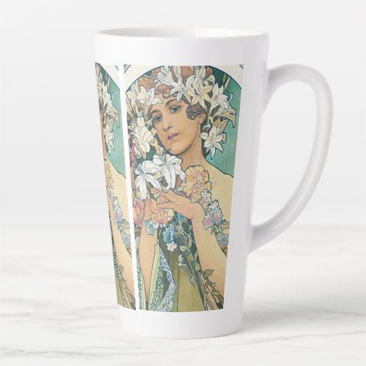 LATTE MOK MET MUCHA PRINT (Rechts)