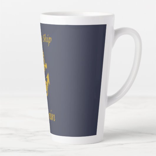 Latte Mok - Naam van anker en schip (Rechts)