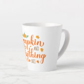 Latte Mok-Pumpkin-specerij Latte Mok (Rechterhoek)