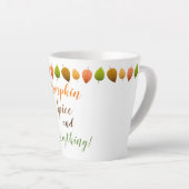 Latte Mok-Pumpkin-specerij Latte Mok (Rechterhoek)