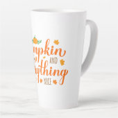 Latte Mok-Pumpkin-specerij Mok (Rechterhoek)