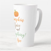 Latte Mok-Pumpkin-specerij Mok (Rechterhoek)