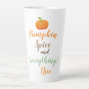 Latte Mok-Pumpkin-specerij Mok