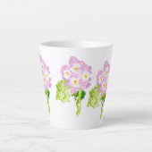 Latte Mok: Spaans Bloemen Mok (Voorkant)