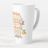 Latte Mok-Thanksgiving Latte Mok (Rechterhoek)