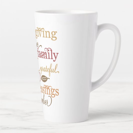 Latte Mok-Thanksgiving Latte Mok (Rechts)