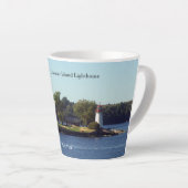 Latte mok van Crossover Island (Rechterhoek)