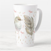 Latte Mok vogel- en Dandelion Seeds (Rechterhoek)
