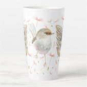 Latte Mok vogel- en Dandelion Seeds (Voorkant)