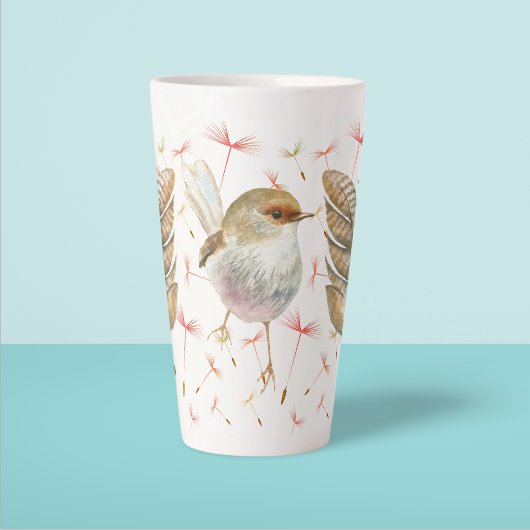 Latte Mok vogel- en Dandelion Seeds