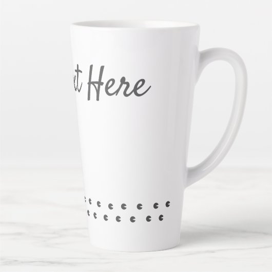 Latte Mok voor reispaard (Rechts)