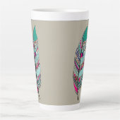 Latte Mok voor stijlkunstontwerp (Voorkant)