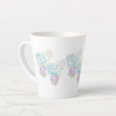 Latte Mok: Wilde bloemen Mok (Linkerhoek)