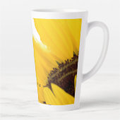 Latte Mok, Zonnebloem, Gepersonaliseerd Latte Mok (Rechts)