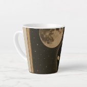 Latte mokken Retro Buitenaardse Ontmoeting (Linkerhoek)