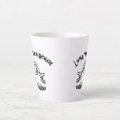Latte mokkop mok (Voorkant)