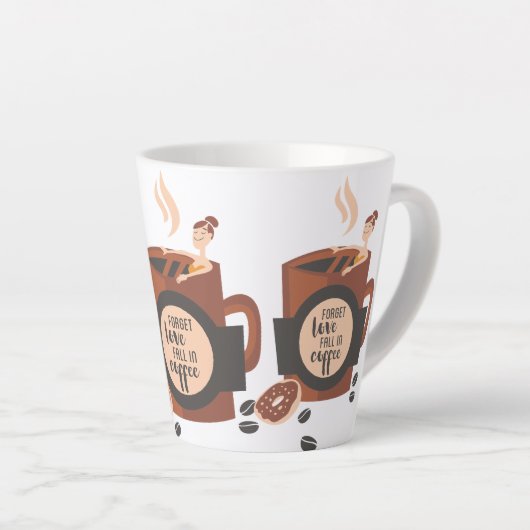 Latte Mug (Angle droit)