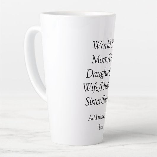 Latte Mug (Angle gauche)