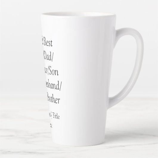Latte Mug (Droite)
