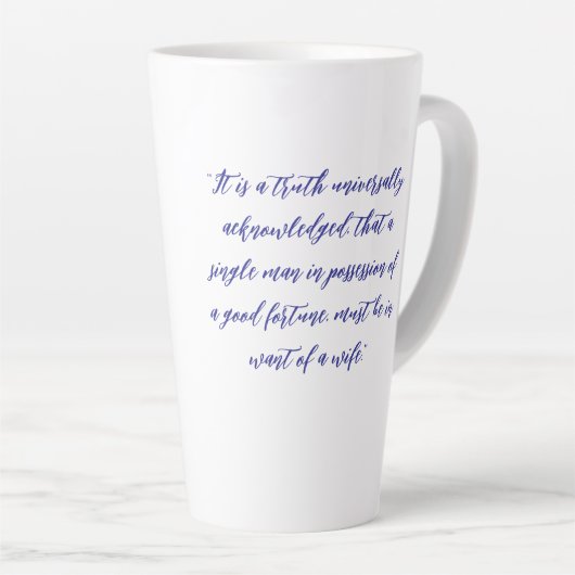 Latte Mug (Angle droit)