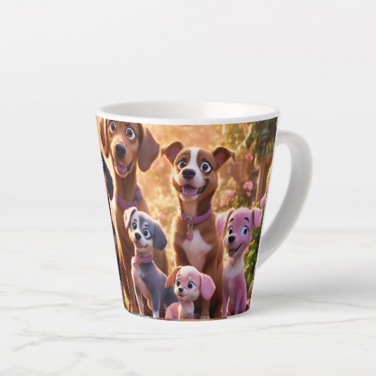 Latte Mug (Angle droit)